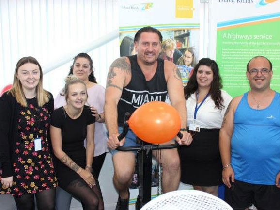 Charity begins at Home-Start for Island Roads staff on the Isle of Wight