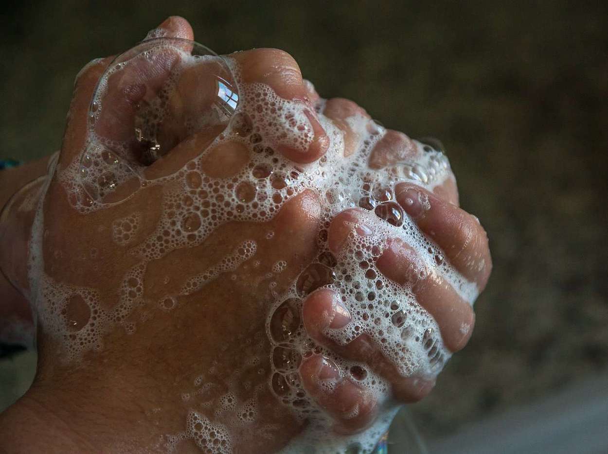 coronavirus hand washing