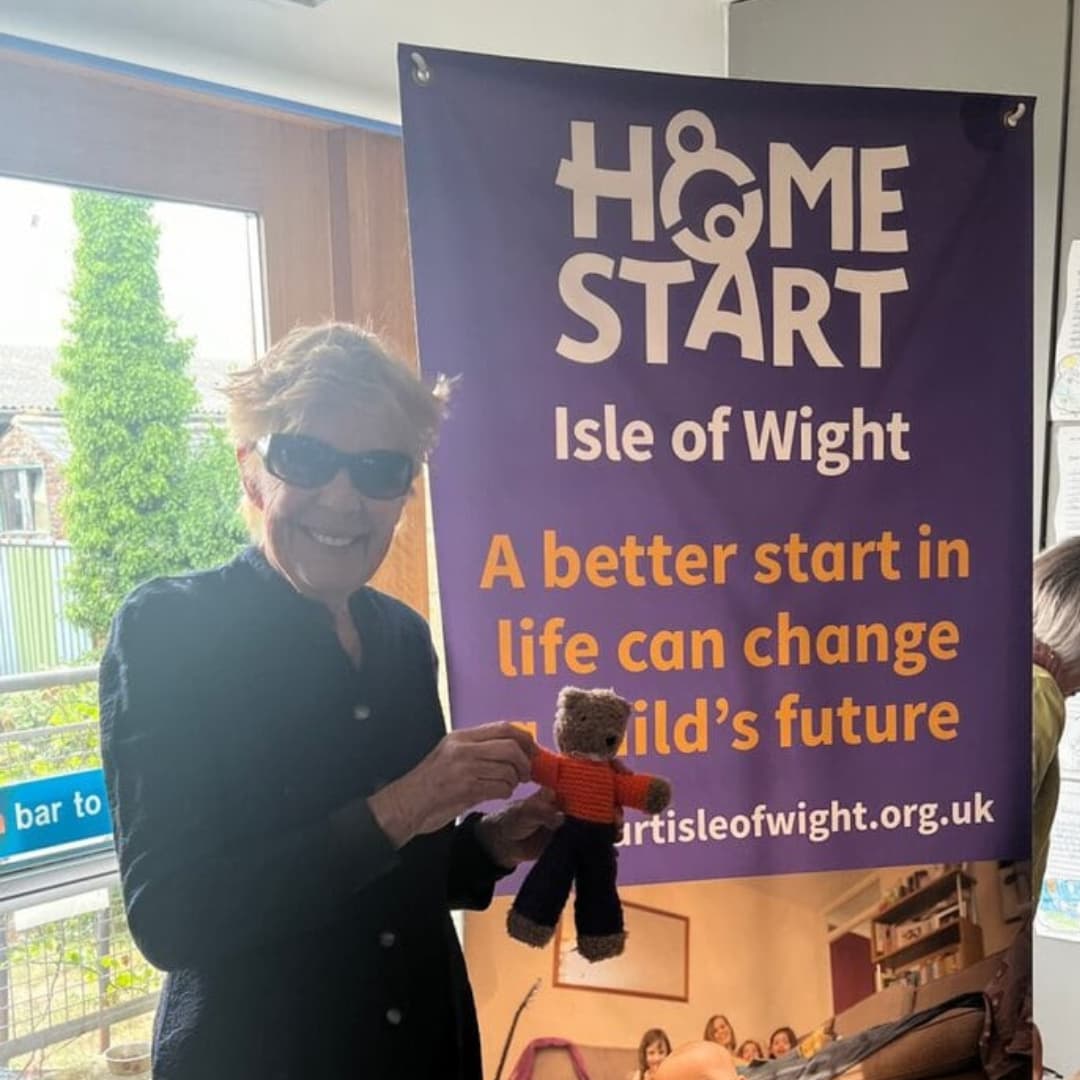 Judi Griffin MBE Patron of Home-Start Isle of Wight