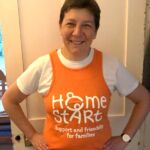 Home-Start IOW health visitor Mandy Cusworth who ran the London Marathon